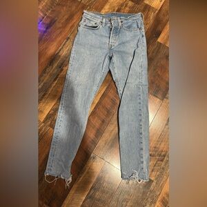 Levi's Blue Straight Jeans Classic Denim